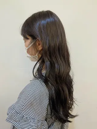ロング カラー cana 札幌レイヤースタイルのヘアスタイル