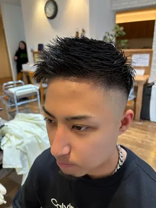 ショート メンズ 柏木 美優のヘアスタイル