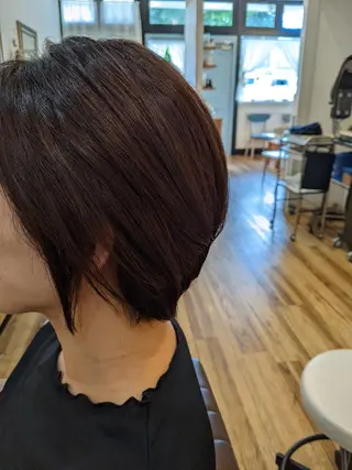 ミディアム 【泉中央】CLASS 中村のヘアスタイル