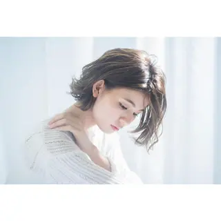 カラー ブリーチしない暖色 カラー🥀杉 優菜のヘアスタイル