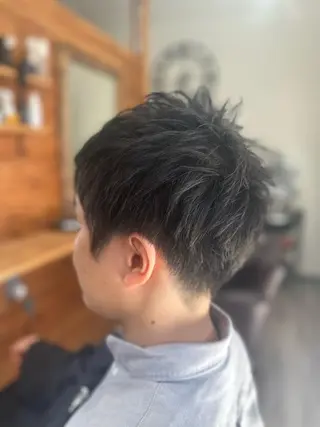 ショート ハットリ 代表のヘアスタイル
