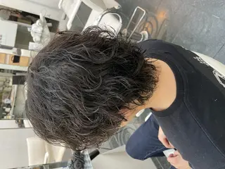 パーマ ショート メンズ 💇🏻‍♂️パーマ ニキ✨本田龍斗のヘアスタイル