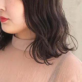 ミディアム Ravo 西村 優花のヘアスタイル
