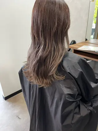 セミロング 武内 凌レイヤーカット🐺のヘアスタイル