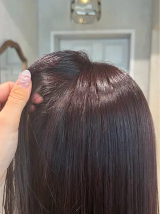 カラー 透明感カラー🫧🎀 まりなのヘアスタイル