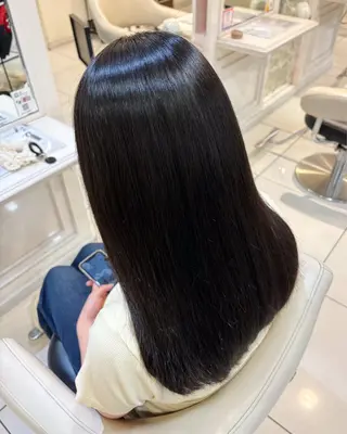 ロング 高橋 佑のヘアスタイル