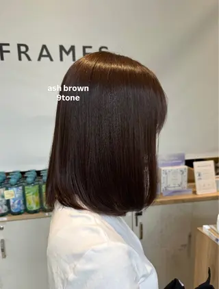カラー 脇 幸枝のヘアスタイル