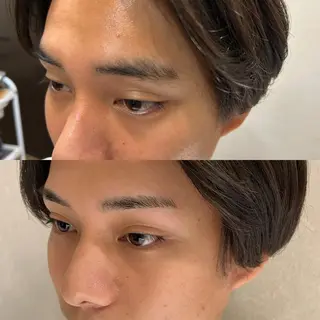 メンズ アイブロウ 中崎町pour. 小柴　楽士のヘアスタイル