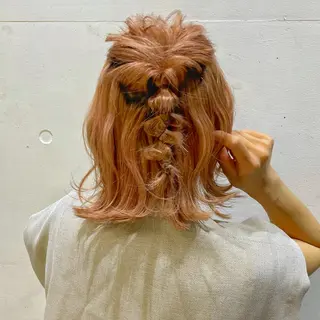 ショート 表参道ヘアアレンジ aiのヘアスタイル