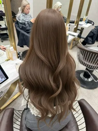 ロング カラー レイヤーダブルカラー KYONのヘアスタイル