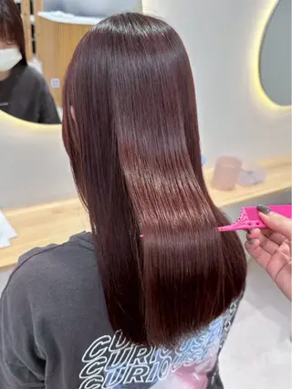 ロング カラー 暖色カラー⭐︎ fuminaのヘアスタイル