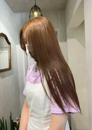 ロング カラー 透明感モテスタイル 💞SHIORI💞のヘアスタイル