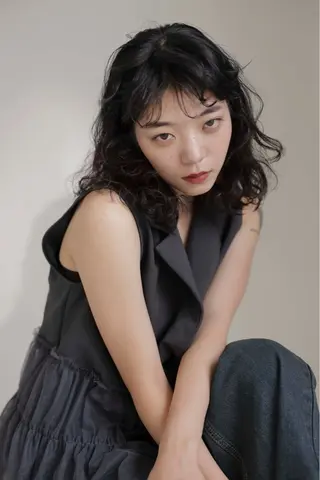 ミディアム カラー パーマ 🎀大人女性の為の ニュアンスヘア🎀のヘアスタイル