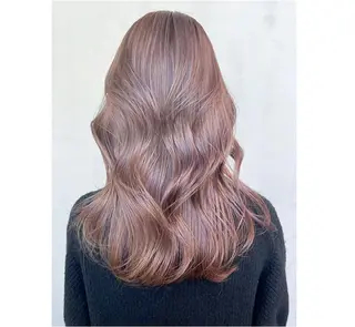 カラー パーマ ヘアアレンジ ロング ITbyALBUM 浦和店のヘアスタイル
