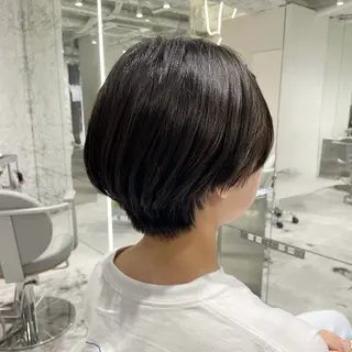 ショート レイヤー♡ショート 石川優奈のヘアスタイル