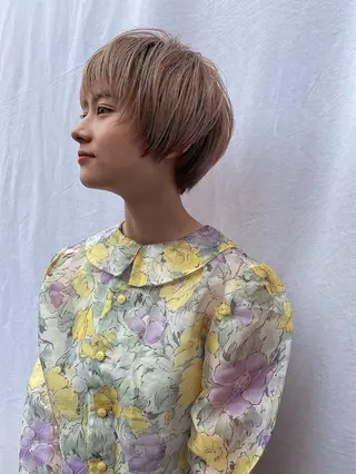 ショート カラー アイブロウ 🔆韓国 norika🔆のヘアスタイル