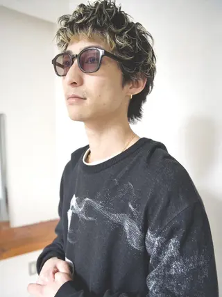 ショート メンズ keshiki 大名のヘアスタイル