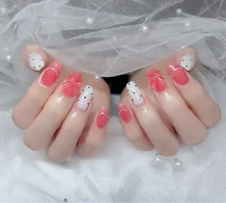ネイル 🎀PG🩵 ネイルサロンのネイルデザイン