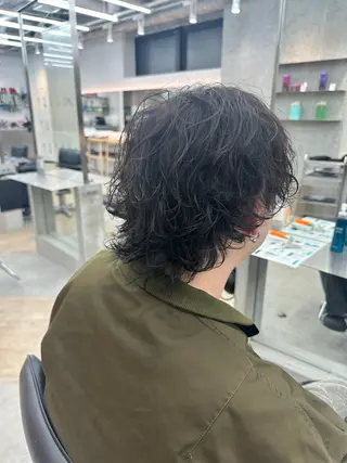 パーマ メンズ カット🔥パーマ特化 fifthりょう🔥のヘアスタイル