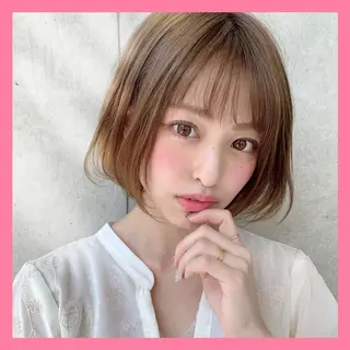 セミロング カラー ❤️sai❤️ official❤️のヘアスタイル