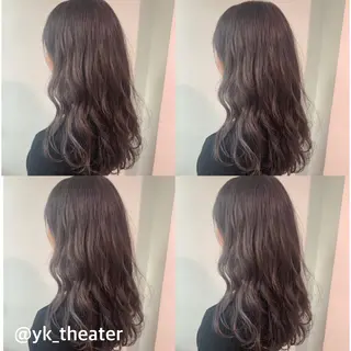 ロング カラー パーマ ヘアアレンジ 透明感カラー/ レイヤー　YUKAのヘアスタイル