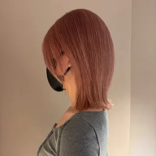 ミディアム カラー ブリーチカラー🌟/ ちさとのヘアスタイル