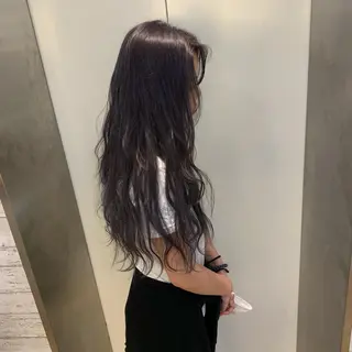 カラー 天野 利咲のヘアスタイル