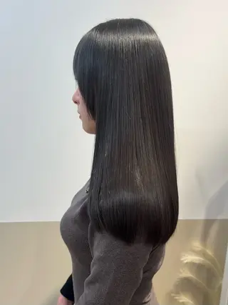 ロング カラー 髪質改善特化/川本 慶紀のヘアスタイル