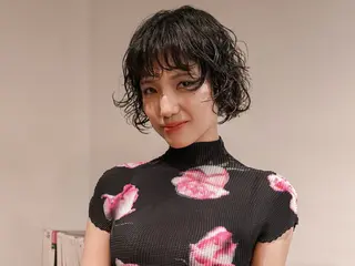 ミディアム パーマ 大島 康暉のヘアスタイル