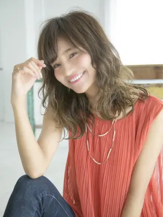 セミロング 🌟モテ髪ショート 🌟店長　津賀涼のヘアスタイル