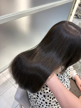 ミディアム カラー Hina🫧透明感 /上品/モテ🫧のヘアスタイル