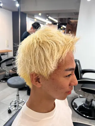メンズ 毛流れ矯正支持率 No.1🔥瀬川竜生のヘアスタイル