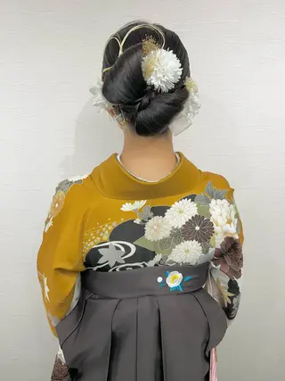 ロング YUMEYAKATA 五条店のヘアスタイル