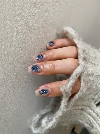 ネイル 草加ニュアンスネイル 🌚hersのネイルデザイン