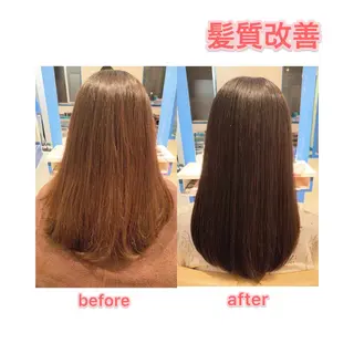 ロング カラー 髪質改善 RYOのヘアスタイル