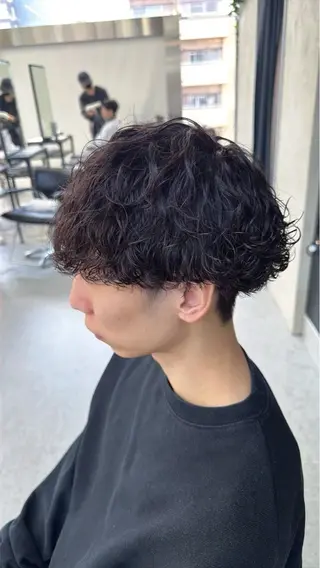 パーマ メンズ DEW 月子のヘアスタイル