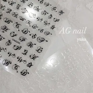 ネイル AGnail 富永 /ちゅるん韓国ネイルのネイルデザイン
