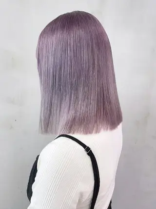ミディアム パーマ ヘアアレンジ カラー ITbyALBUM 浦和店のヘアスタイル