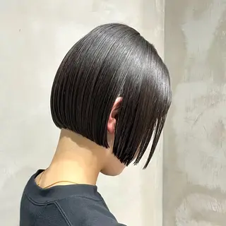 ショート 👑ボブはお任せ ミヤノ👑のヘアスタイル