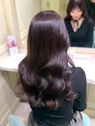 カラー 💙透明感カラー/ 縮毛矯正/ゆうな💙のヘアスタイル