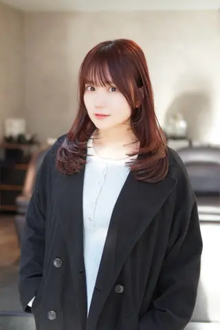 ロング 髪質改善✨艶髪✨ レイヤーカット 田畑のヘアスタイル
