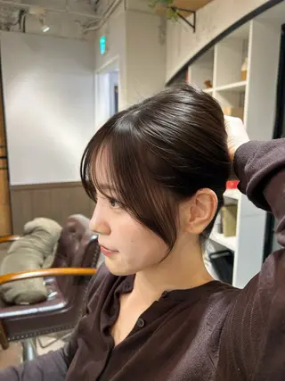 セミロング カラー ヘアアレンジ 🫧レイヤー/透明感 🫧Ryuseiのヘアスタイル