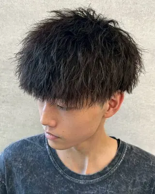 ショート カラー メンズ のぶ/ 🔥メンズ特化🔥のヘアスタイル