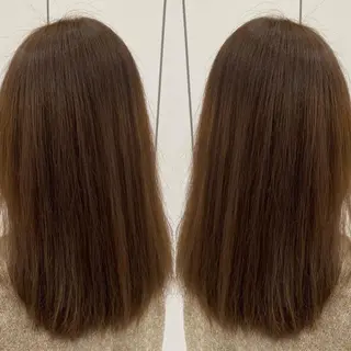 セミロング カラー 縮毛矯正職人/艶髪 ✨️村上 渉のヘアスタイル