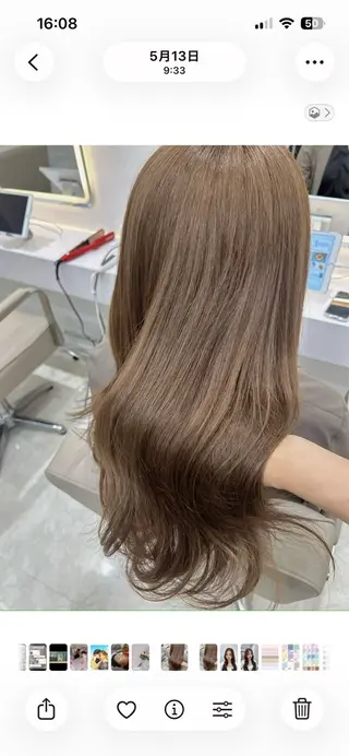 ロング カラー ダブルカラー髪質改善 /Annaのヘアスタイル