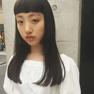 ロング フレンチボブパーマ Yuukiのヘアスタイル