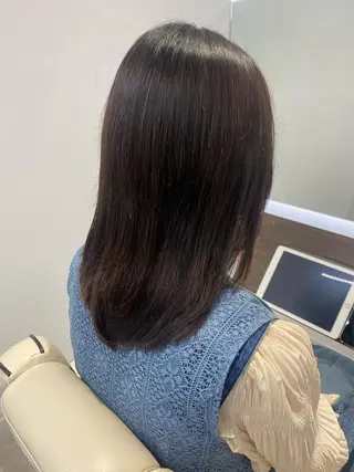 セミロング いまい ひまりのヘアスタイル