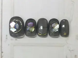 ショート カラー ネイル chéri sinagawaのネイルデザイン
