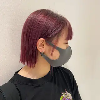 ショート カラー ヘアアレンジ 天神レイヤーカット No.1💖マユカのヘアスタイル