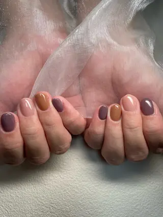 ネイル 下妻ネイルサロン/ 持ちの良いネイルのネイルデザイン